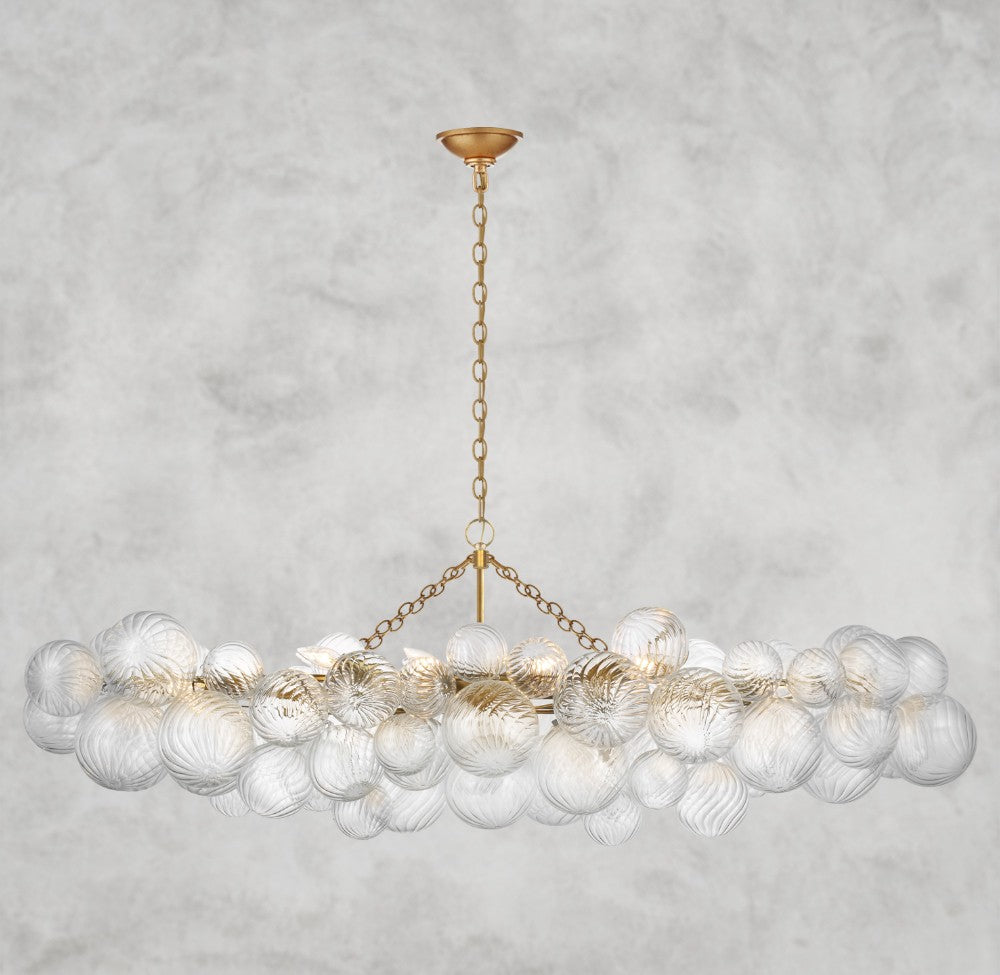 Talia Linear Chandelier 51", 63"